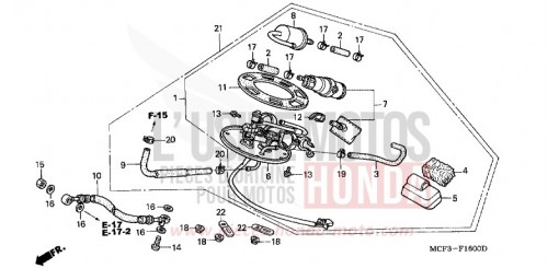 FUEL PUMP VTR1000SPY de 2000